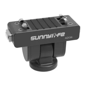 Sunnylife 1/4" Quick-Release Adapter with 180° Rotation for Insta360 X4 Air / X5 / Ace Pro 2 / 1 / Ace